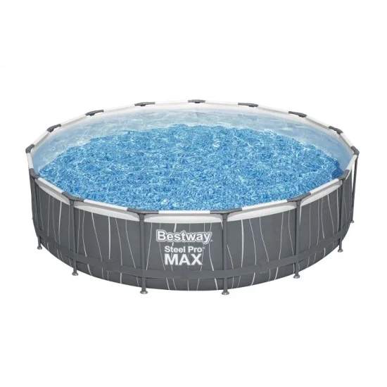 Bestway 4.57m x 1.07m pool set (one pool, filter pump(220-240v), ladder, cover, led light, compatible with cartridge 58094(ii)220-240v)
